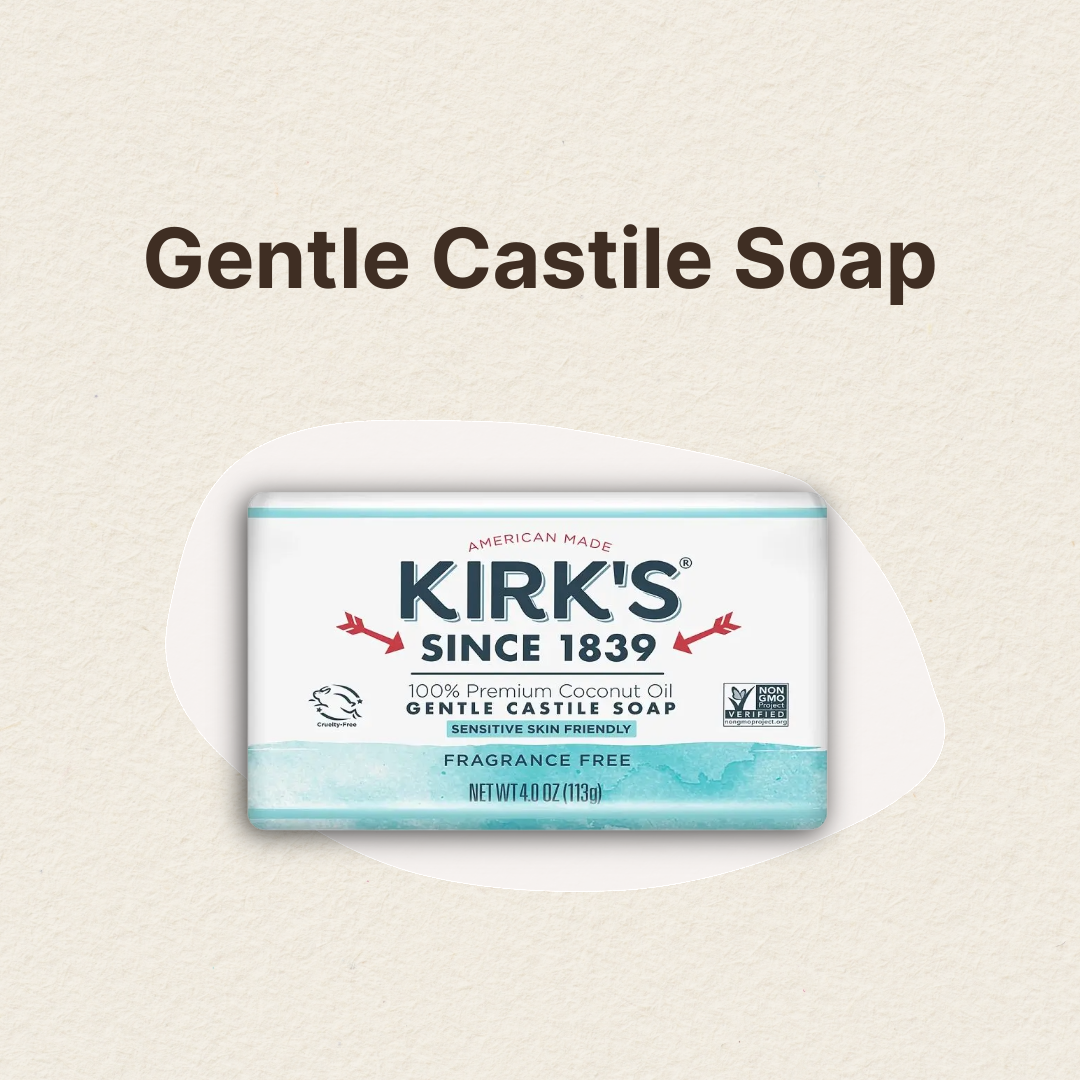 Kirk’s Fragrance-Free Castile Bar 4 oz