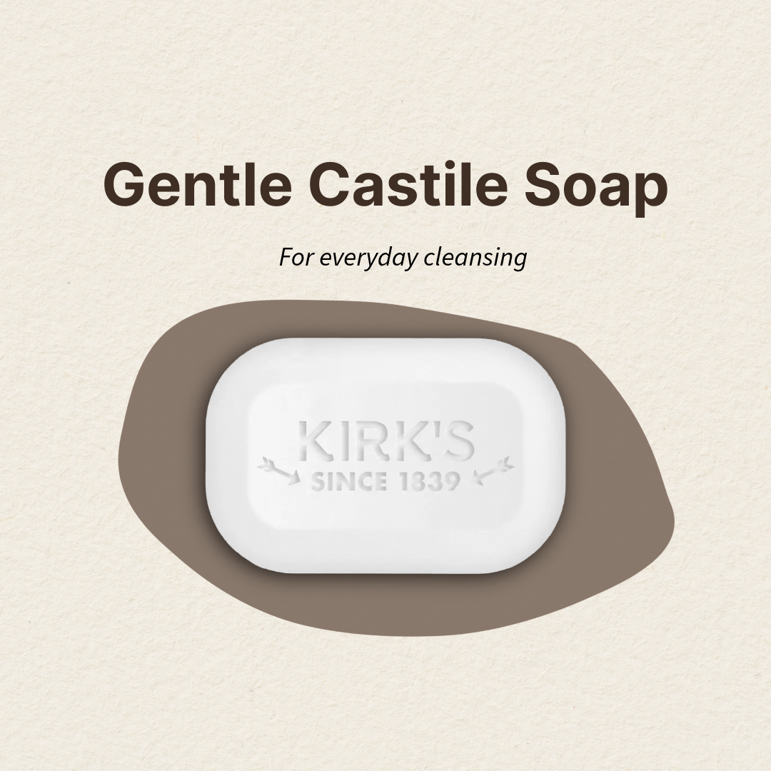 Kirk’s Fragrance-Free Castile Bar 4 oz