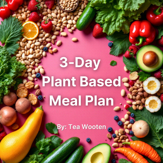 3-Day Plant Based Meal Plan