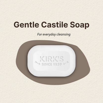 Kirk’s Fragrance-Free Castile Bar 4 oz